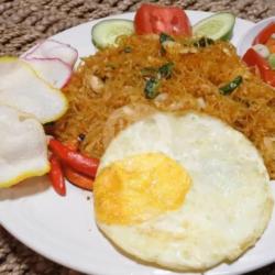 Miehun Goreng Biasa  Telor Ceplok