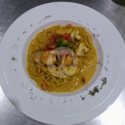 Spageti Spicy Seafood