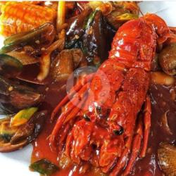 Paket 2 Lobster Saus Padang   Free Susu