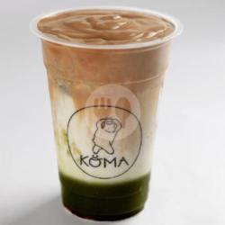 Matcha Coffee Machiato