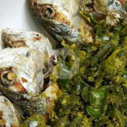 Ikan Asin Kembung Cabe Rawit Hijau