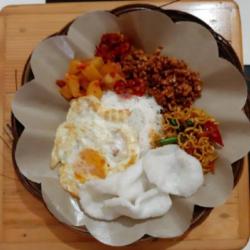 Nasi Campur Telur Ceplok