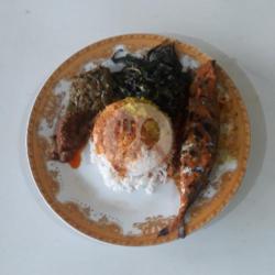 Nasi Ikan Kembung Layang  Bakar