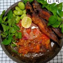 Lauk Lele Goreng Sambal Pete