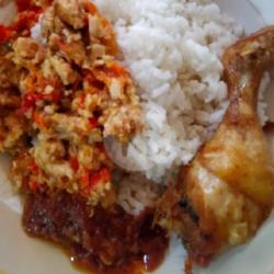 Nasi Sambel Tempe Pedes