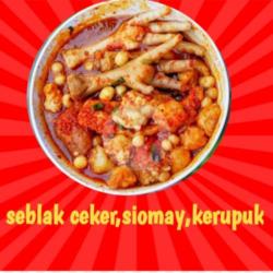 Seblak Ceker,siomay,kerupuk Campur