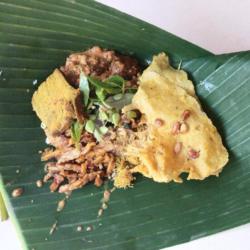 Nasi Pecel Daging Empal