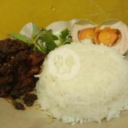 Nasi Ati Ampla Bebek   Telur Asin