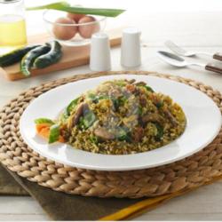 Nasi Goreng Daging Sapi Lombok Ijo