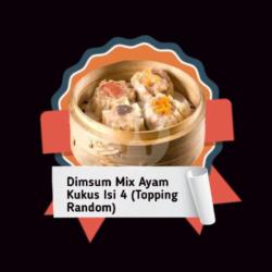 Dimsum Kukus Ayam Mix Topping Isi 4