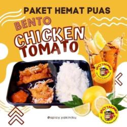 Hemat Chicken Tomato Bento