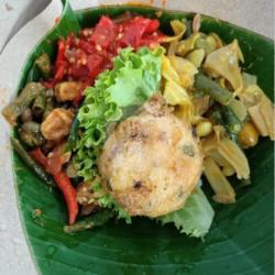 Nasi   Perkedel