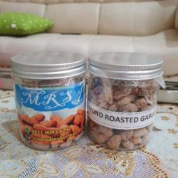 Kacang Almond Panggang Rasa Garlic