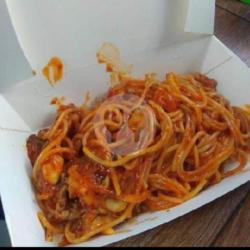 Spaghetti Tulang   Bakso Sapi