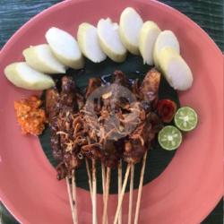 Paket Sate Madura Daging Ayam   Lontong