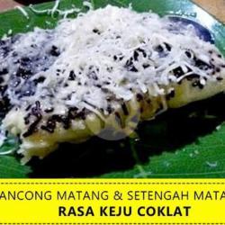 Pancong Keju Coklat