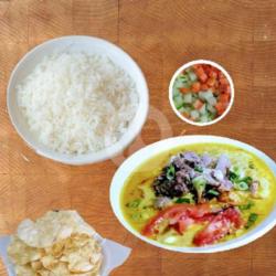 Soto Tangkar Daging   Nasi