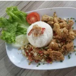 Nasi Udang Telor Asin