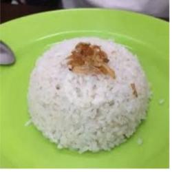 Nasi Uduk Bawang Goreng