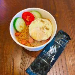 Nasi Goreng Sosis   Telur