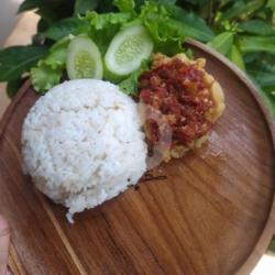 2 Ayam Geprek Nasi Biasa Capcin