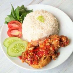 Nasi Ayam Geprekk