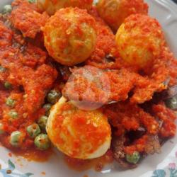 Nasi Telur Balado Campur Sapek