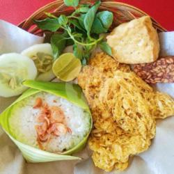 Nasi Telor Crispy