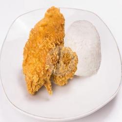 Nasi Dada Crispy