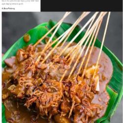 Sate 10 Tusuk Kuah Bawang Goreng