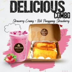 Combo Strawberry Creamy Dan Ropang Strawberry Goldenfil