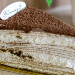 Slice Tiramisu Mille Crepe