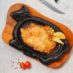 Chicken Steak Crispy Saus Blackpepper