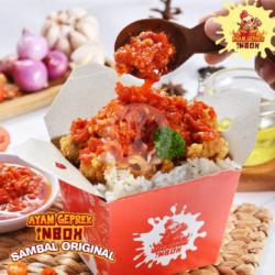 Ayam Geprek  Inbox Sambal Original