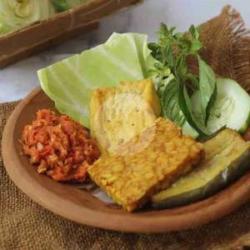 Nasi Sambelan Tahu Tempe