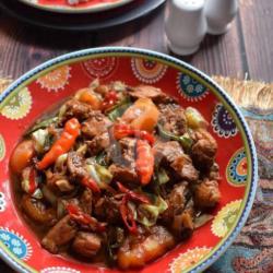 Tempe   Tahu   Ayam Gongso