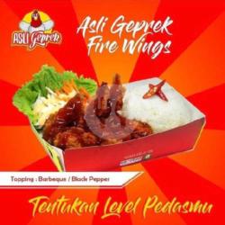 Asli Geprek Fire Wing