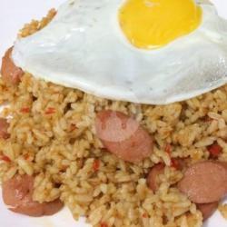 Nasi Goreng Baso Sosis Ekstra Telur Ceplok