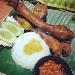 Nasi Uduk   Kepala 2 Biji