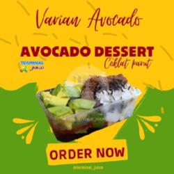 Avocado Dessert Coklat