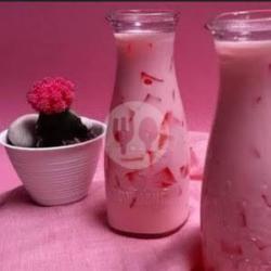 Es Permen Karet Pink Puding Viral