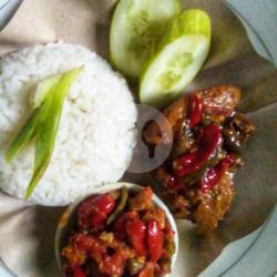 Paket Nasi Ayam Kecap ( Free Sayur Mateng)