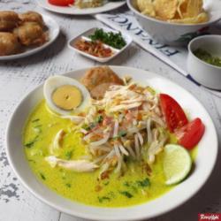 Soto Ayam Santan Tanpa Nasi