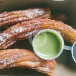 Long Churros Greentea Premium