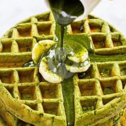 Waffle Matcha