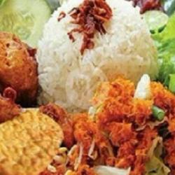 Nasi   Ayam   Urap   Mandi