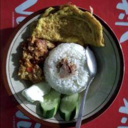 Nasi Telur Tempe Penyet