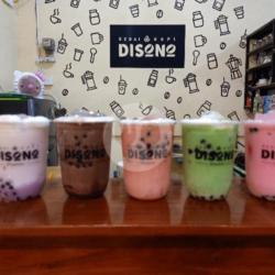 Varian Minuman Dingin Segar Rasa.... Coklat - Matcha - Greentea - Avocado - Bubble Gum - Black Oreo - Black Pink - Strawberry - Red Velve - Taro