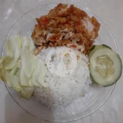 Nasi Ayam Geprekk