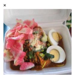 Mie Tahu Padang Kuah Pecal Komplit